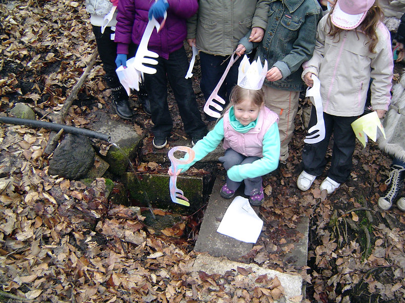 Otevírání studánky