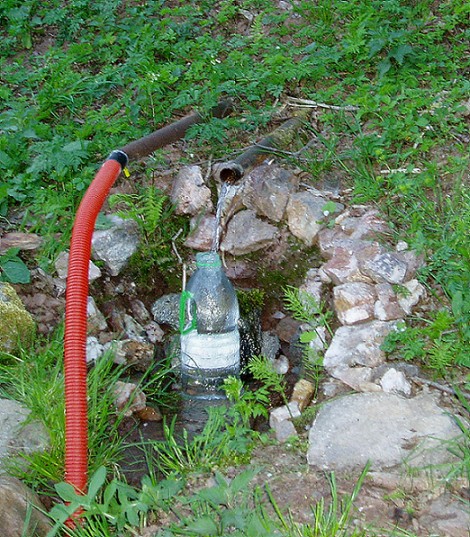 studánka Dědův pramen (12) - červenec 1999
