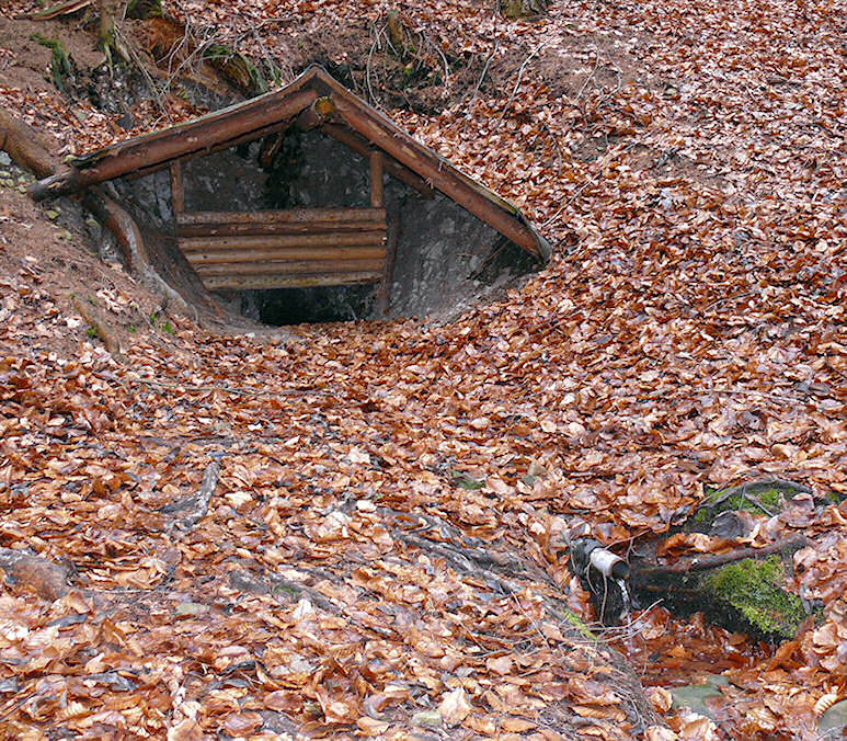 studánka Nad Punčochou (1043) - březen 2009