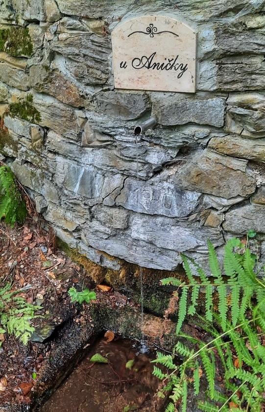 studánka U Aničky (1049) - září 2023