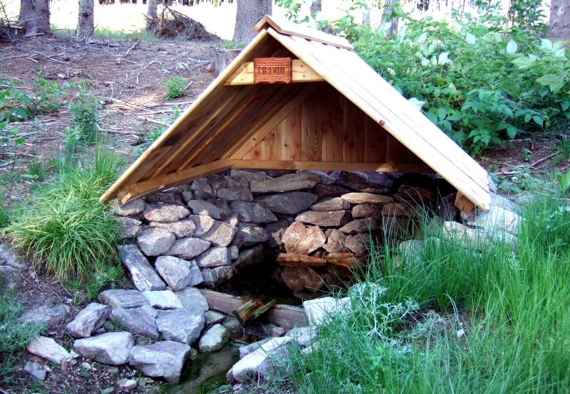 studánka Černý kopec nad Růžovkami (418) - srpen 2008