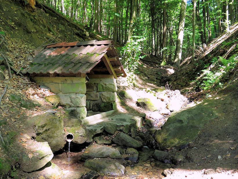 studánka Vítovjanka (561) - září 2008