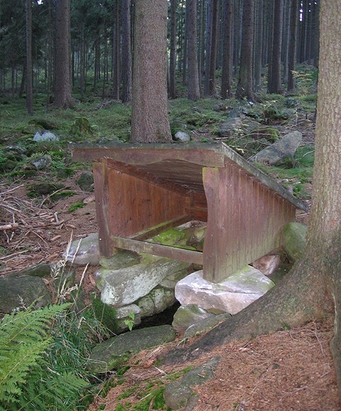 studánka Černá studně (620) - říjen 2008