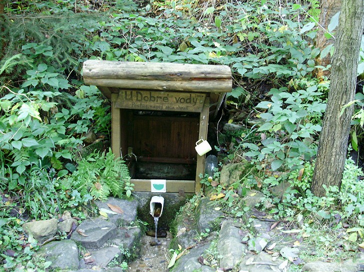 studánka U dobré vody (649) - říjen 2008