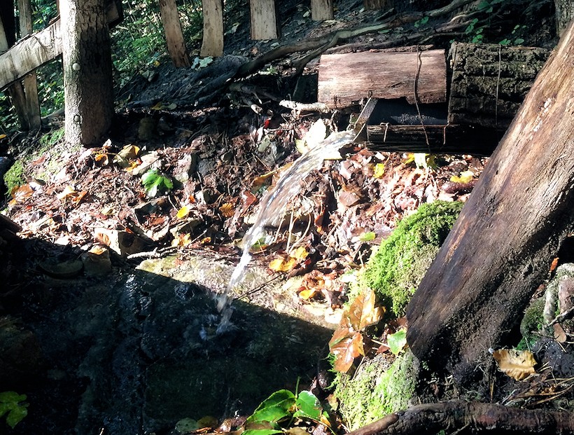 studánka Travertinová kaskáda (714) - datum neznámé