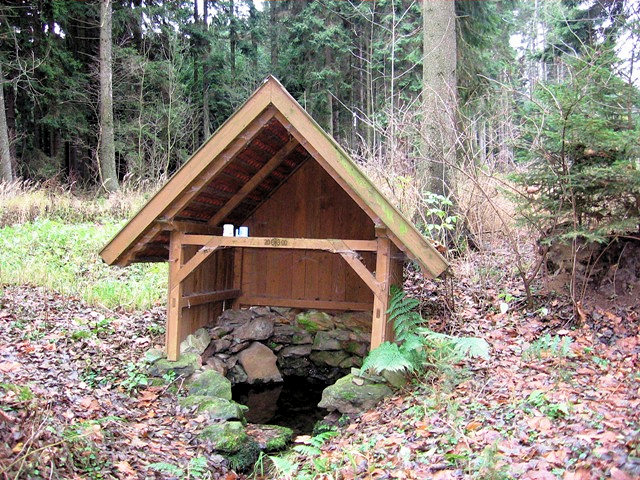 studánka U Radešína (815) - leden 2009