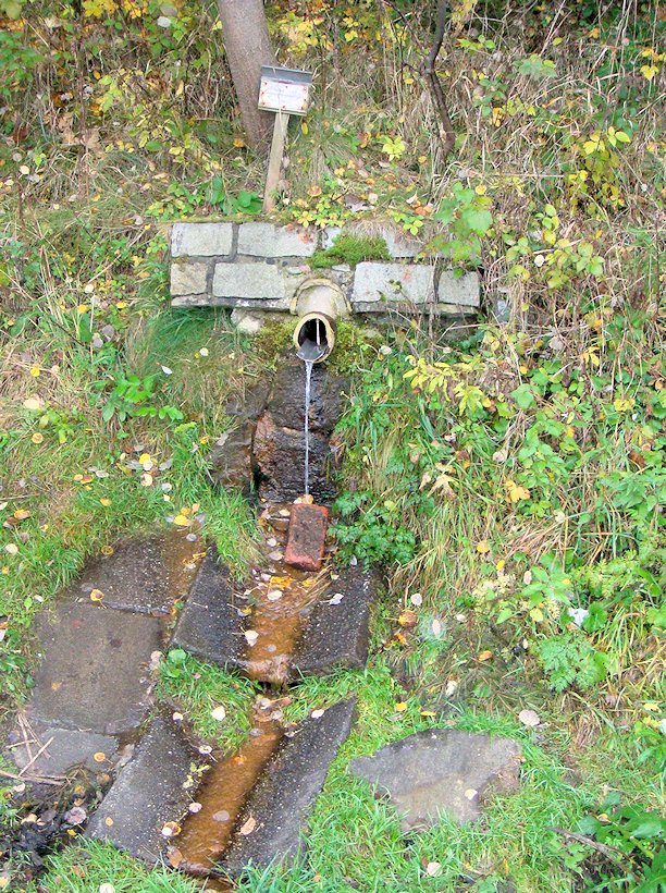 Lojzův pramen (860) - leden 2009