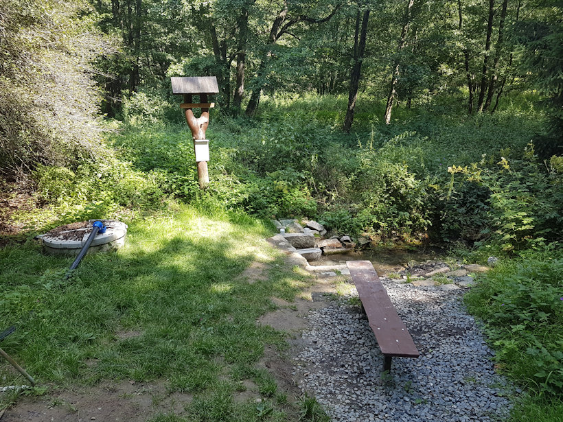 studánka Miluška (907) - srpen 2019