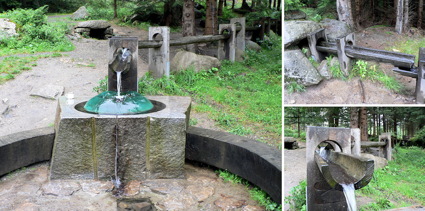 studánka U Hauswaldské kaple (945) - únor 2009