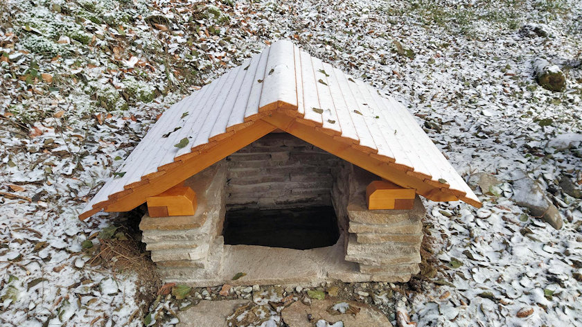 studánka Za Vlčí skálou  (14603) - listopad 2022