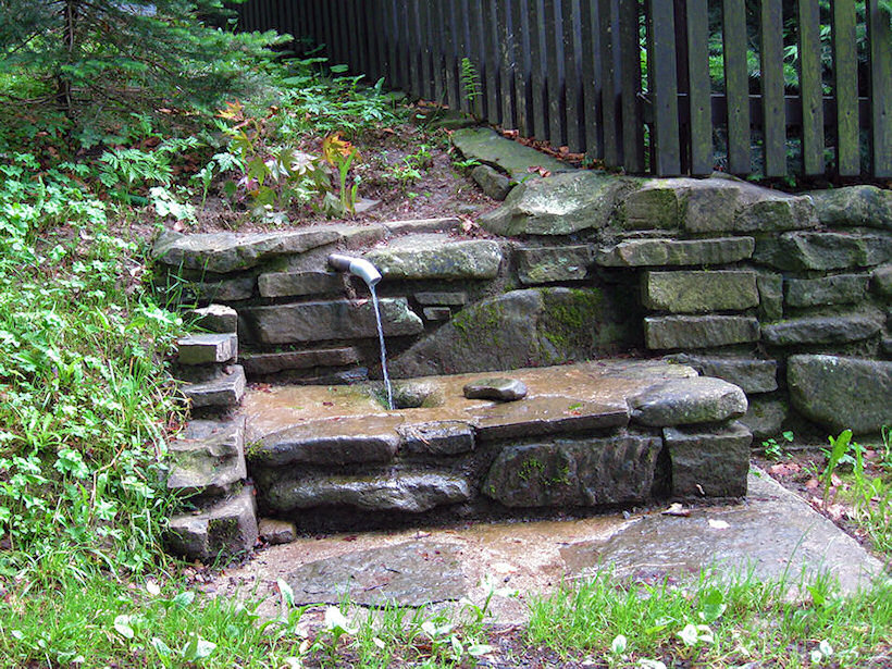 studna Zlatník (1537) - červenec 2009
