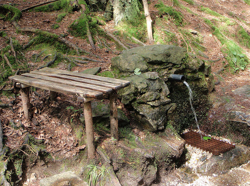studánka Srdíčko (1595) - květen 2017