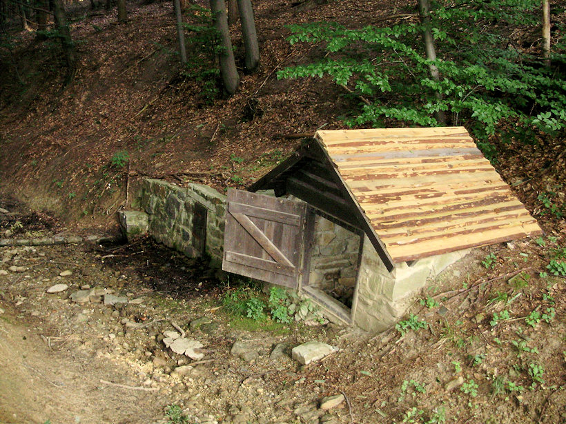 studánka Na Křivém (1631) - červenec 2009