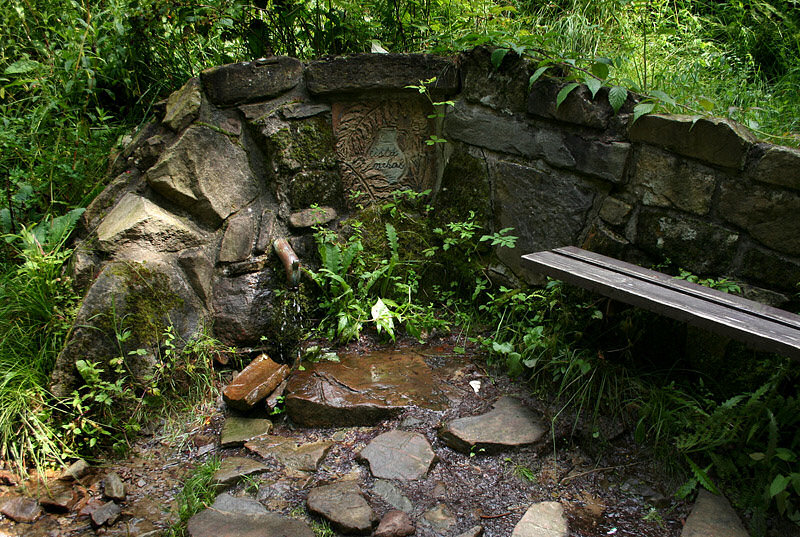 studánka Pod Valy (1640) - červenec 2009