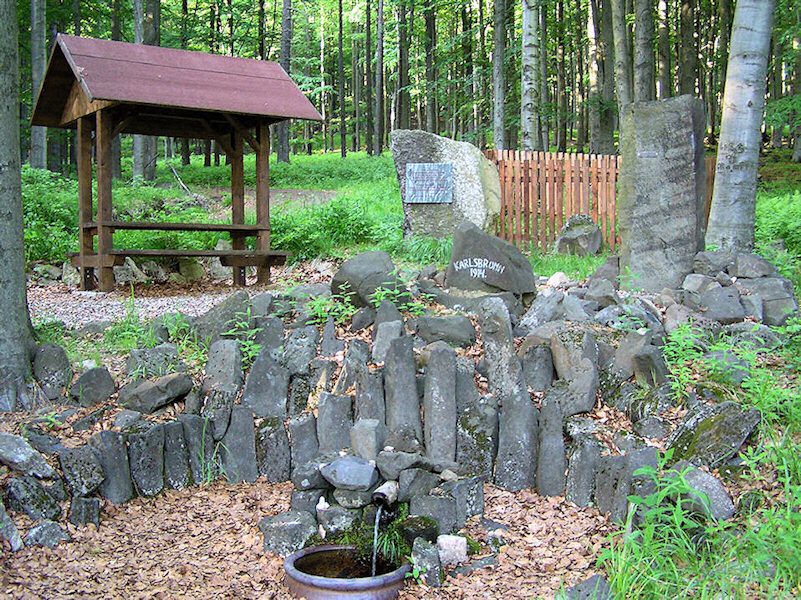 Karlův pramen (1664) - srpen 2009