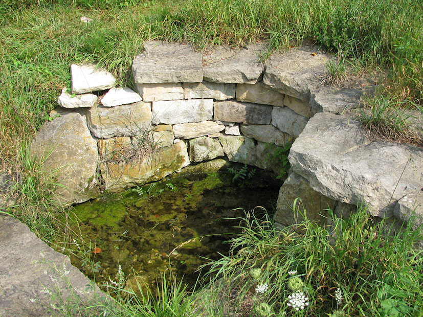 studánka Pod Viničkami (1697) - srpen 2009