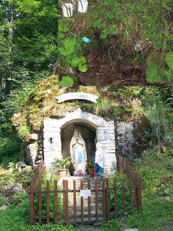 pramen Myslikovské Lurdy (1818) - září 2009