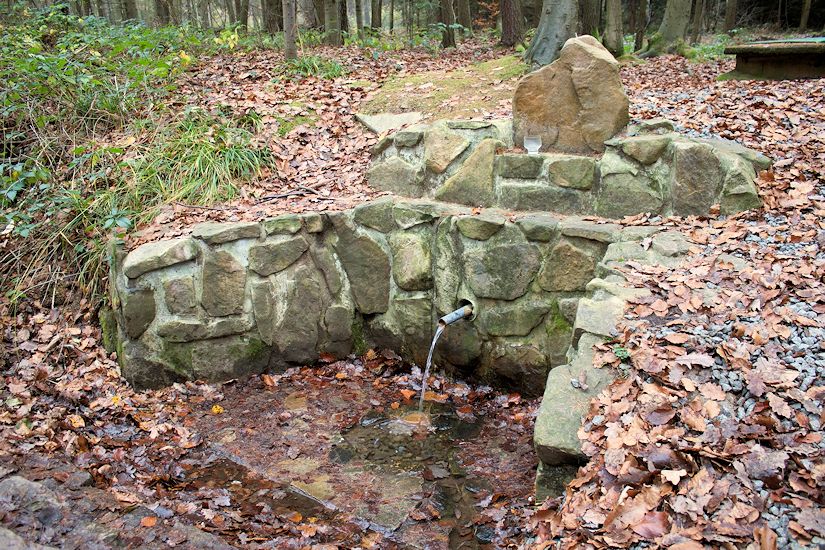 Křikavův pramen (1827) - září 2009