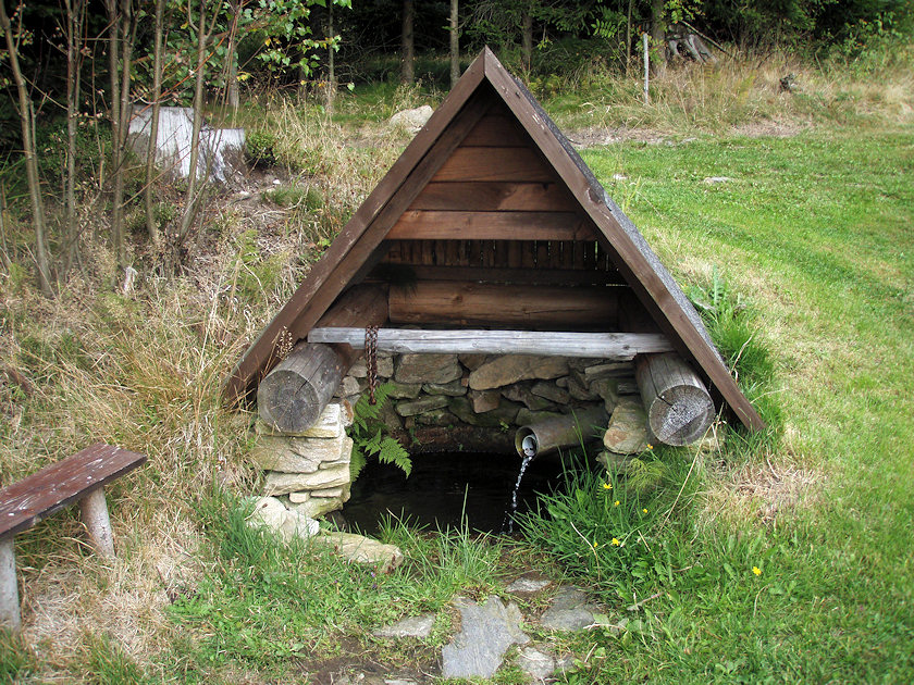 studna Pod Hadím vrchem I. (1852) - září 2009