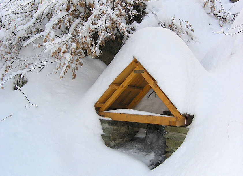 studánka Pod Čertovým mlýnem (2020) - říjen 2009