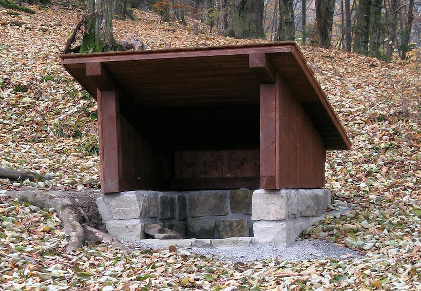 studánka Vápenka (2261) - listopad 2009