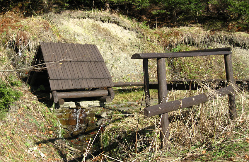 studánka Pod Vysokou (2268) - listopad 2009