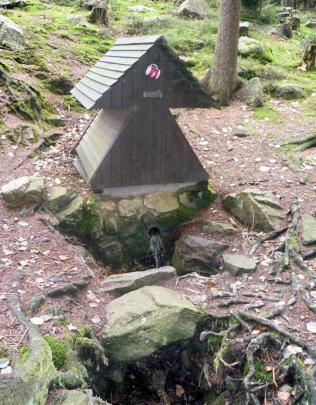 studánka Hradisko (2411) - prosinec 2009