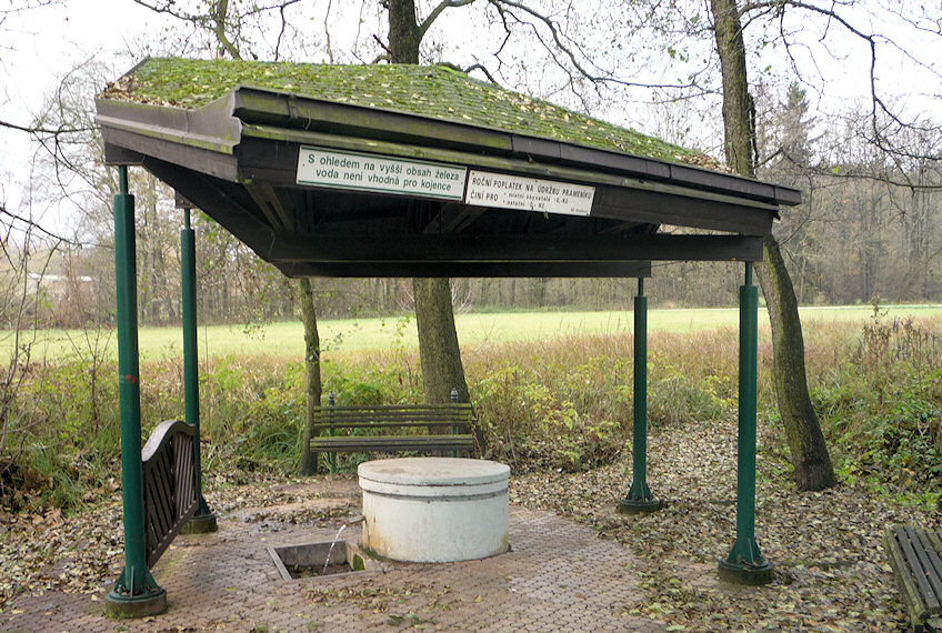 studánka Ostrá voda (2413) - prosinec 2009