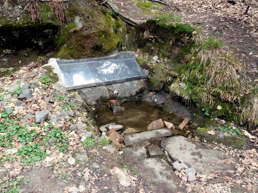 studánka Klímovka (2417) - prosinec 2009