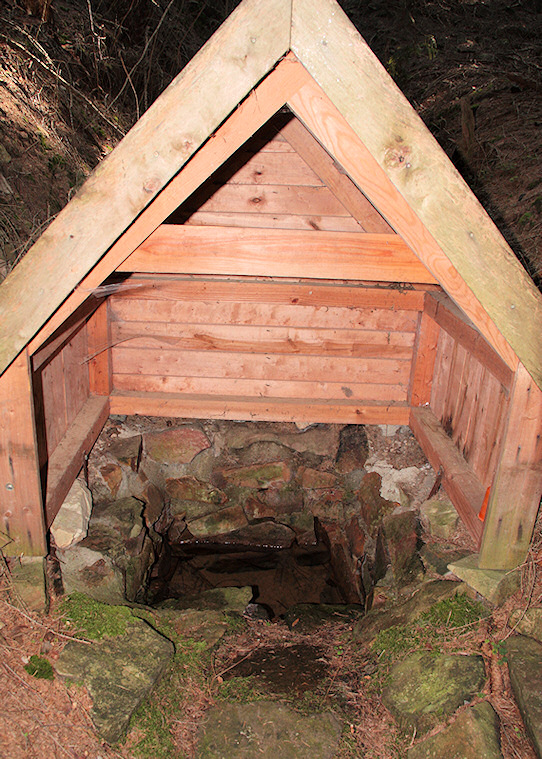 studánka Pod Brdem (2500) - prosinec 2009