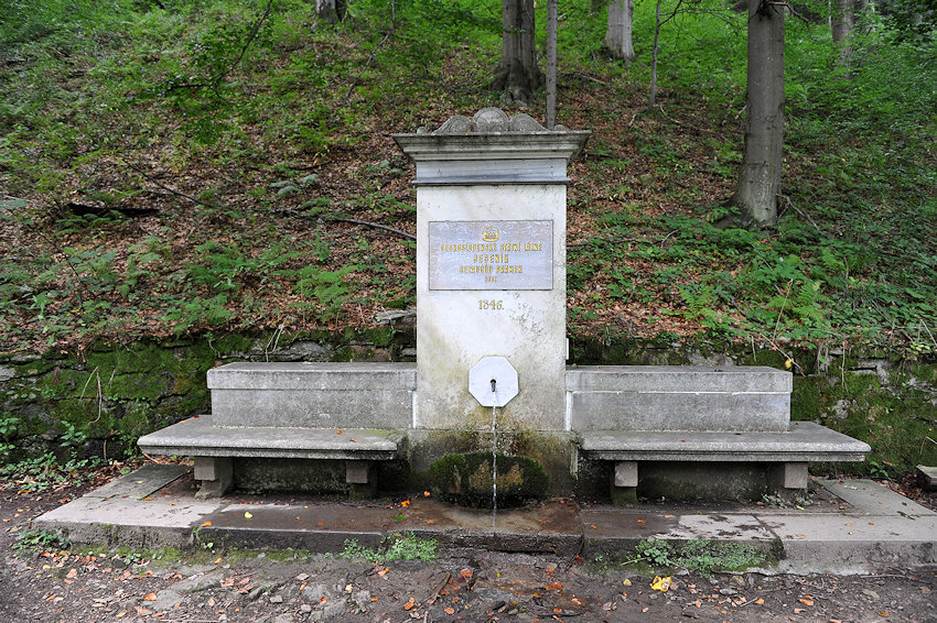 studánka Bezručův pramen (2671) - leden 2010