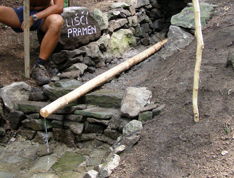 studánka Liščí pramen (3129) - září 2009