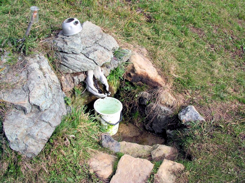 studánka U rybníku (4280) - prosinec 2010