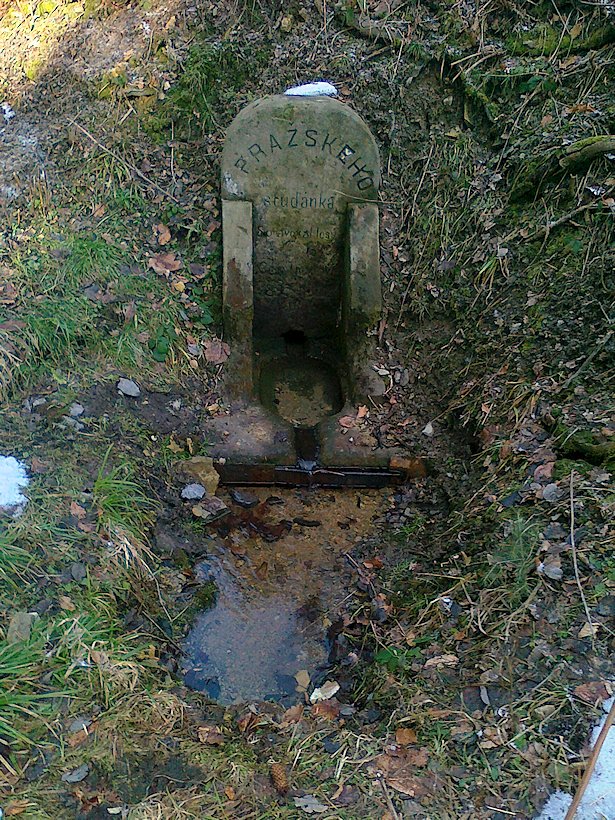 Pražského studánka (5300) - leden 2012