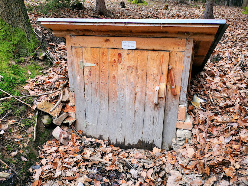 studánka Pod Plešivcem (5480) - únor 2021