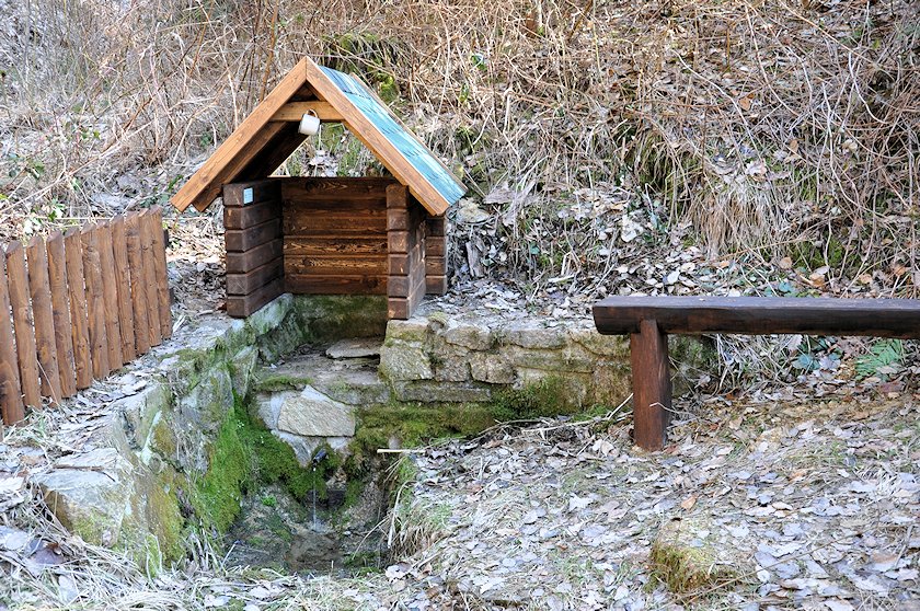 studánka U Širokého proudu (6588) - březen 2013