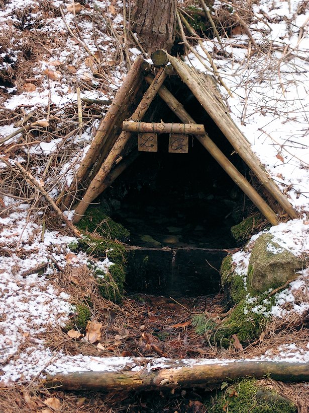 studánka Pod Teplou strání (6596) - březen 2013