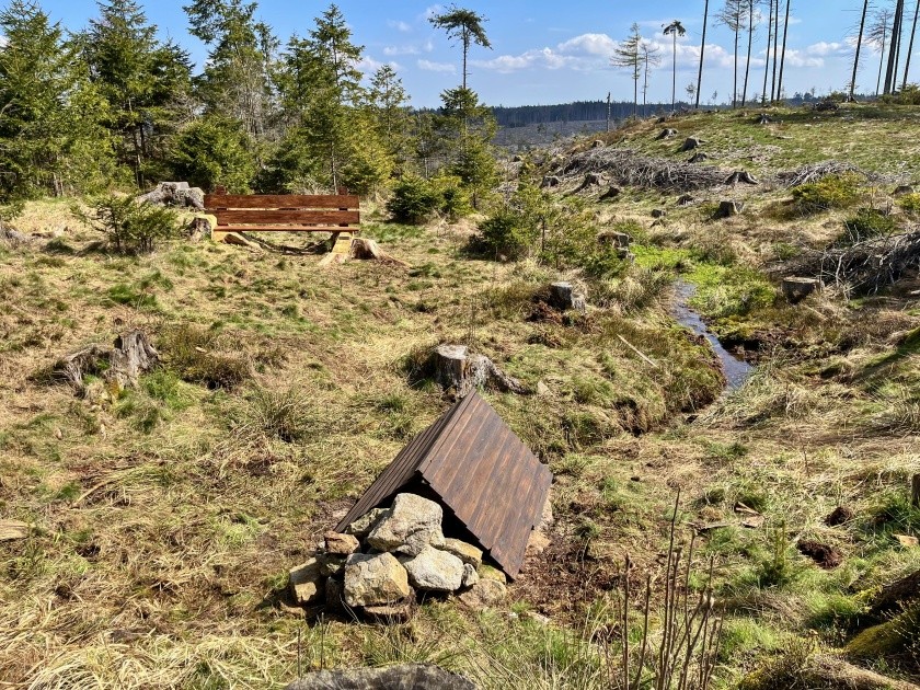 studánka Pod Vysokým kamenem (7136) - duben 2023