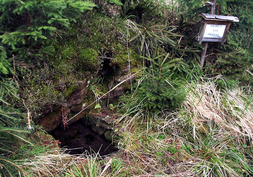 studánka Pod Skálou (8372) - duben 2014