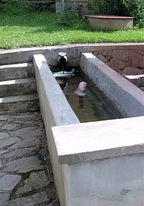studánka Kornický potok (9022) - srpen 2014