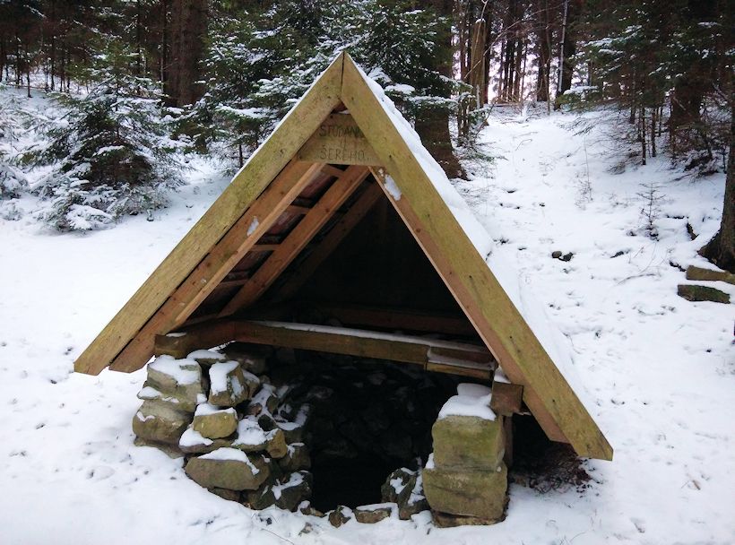 studánka U Šerého (9381) - leden 2015