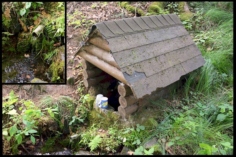 studánka Nad Neslivským rybníkem (11435) - červenec 2023